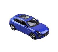 Modelo De Coche Vintage 1:24 para Porsche Macan SUV Modelo Simulación Vehículo Todoterreno Adornos De Aleación Coche Adecuados para Exhibición Decoraciones De Mesa