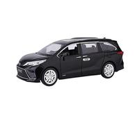Modelo De Coche Vintage 1:24 para Toyota Senna Modelo Coche Aleación Comercial Juguetes Familiares MVP Realistas Pequeños Adornos Decorativos Decoraciones De Mesa