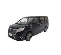 Modelo De Coche Vintage 1:30 para El Modelo Coche Comercial Toyota Esquire MPV De Aleación Modelo Compacto Lujo MPV Exhibición Artesanal Decoraciones De Mesa(Black)