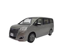 Modelo De Coche Vintage 1:30 para El Modelo Coche Comercial Toyota Esquire MPV De Aleación Modelo Compacto Lujo MPV Exhibición Artesanal Decoraciones De Mesa(Gray)