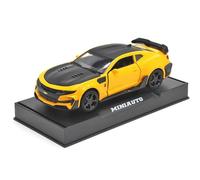 Modelo De Coche Vintage 1:32 para El Modelo De Automóvil Deportivo De Aleación Chevrolet Camaro con Adornos De Función Retroceso Ligero Decoraciones De Mesa