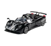 Modelo De Coche Vintage 1/32 para Paganizonta HP Alloy Die Cast Modelo De Automóvil/Modelo De Simulación De Auto Deportivo Convertible Decoraciones De Mesa(Black)