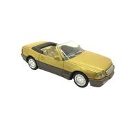 Modelo De Coche Vintage 1:43 para Benz SL600 Convertible Static Coupe Aleación Fundida A Presión Modelo Coche Clásico Regalo Colección Hobby Decoraciones De Mesa