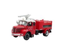 Modelo De Coche Vintage 1:43 para Berliet GLC 4X4 Camión Bomberos Modelo Coche Aleación Juguetes De Aleación para Nostalgia Recuerdo Decorativo Decoraciones De Mesa