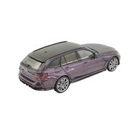Modelo De Coche Vintage 1:43 para BMW M3 Touring G81 Competition Alloy Purple Car Model Metal Sedán Decoración Juguete Decoraciones De Mesa