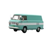 Modelo De Coche Vintage 1/43 para Chevrolet Corvair Panel Van 1963 Modelo De Coche De Resina Verde Raro Transportador De Vehículos Decoraciones De Mesa