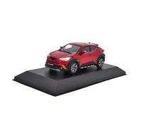 Modelo de Coche Vintage 1:43 para CHR Vehículo Todoterreno Modelo De Coche De Aleación Mini Modelo Estático Exhibición Recuerdo Decoraciones de Mesa(Red)