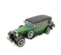 Modelo De Coche Vintage 1/43 para El Modelo Coche Verde Aleación Skoda 860 Completamente Cerrado Los Coleccionistas Vehículos Antiguos Adoran Decoraciones De Mesa