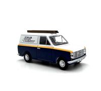 Modelo De Coche Vintage 1:43 para El Modelo De Aleación Transporte Bedford HA Juguetes Simulación Estática Exhibición del Espacio del Dormitorio Decoraciones De Mesa