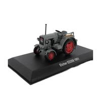 Modelo De Coche Vintage 1:43 para El Modelo Tractor Fundido A Presión Eicher ED25 1951 Modelo De Camión Locomotora Agrícola Vintage Decoraciones De Mesa