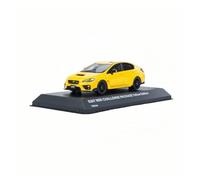 Modelo De Coche Vintage 1:43 para El Paquete Desafío NBR Subaru S207 Modelo De Automóvil De Resina Fiesta De Cumpleaños Sorpresa para Amigos Decoraciones De Mesa(Yellow)