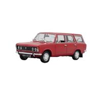 Modelo de Coche Vintage 1:43 para Fiat 125P Kombi Modelo Coche De Aleación De Vehículo Dual De Pasajeros Y Carga Mini Toy Envíale Un Novio Decoraciones de Mesa