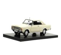 Modelo De Coche Vintage 1/43 para Ford P7b 17m Coupé Blanco Roto Coche Clásico Juguete Modelo Resina Vehículo Exhibición 1968 Decoraciones De Mesa