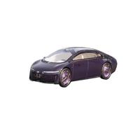 Modelo De Coche Vintage 1:43 para GAC Coupe Car Time Simulación Vehículo Púrpura Modelo De Coche De Aleación Exhibición Arte Decoración Decoraciones De Mesa