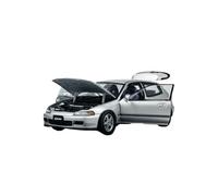 Modelo De Coche Vintage 1:43 para Honda Civic Sir II (EG6) Diseño Puerta Completa Aleación con Adornos Aleación Decoración Modelos Automóvil Decoraciones De Mesa