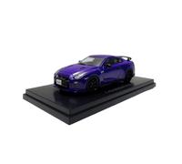Modelo De Coche Vintage 1/43 para Nissan R35 GT-R God of War Modelo Coche Aleación Fundido A Presión Colección para Adultos Vehículos Adornos Decoraciones De Mesa