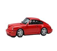 Modelo De Coche Vintage 1:43 para Porsche 911 964 Carrera RS Club Sport 1992 Modelo De Sedán A Escala De Aleación con Adornos De Metal Decoraciones De Mesa(Red)