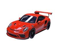 Modelo De Coche Vintage 1:43 para Porsche 911 991.2 GT3 RS EM573 2018 Superdeportivo Rojo Modelo De Coche Aleación Modelo A Escala Decoración Decoraciones De Mesa