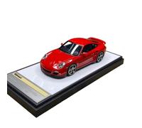 Modelo De Coche Vintage 1:43 para Porsche 911 997 Turbo VM190 2006 Modelo De Resina Modelo De Coche Aleación Adornos De Metal Fundido A Presión Decoraciones De Mesa(Red)
