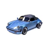 Modelo De Coche Vintage 1:43 para Porsche 911 Carrera 3.2 Speedsterturbolook Vm138 Modelo A Escala De Coche De Resina Multicolor De Exposición Decoraciones De Mesa(Blue)