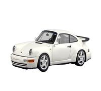 Modelo De Coche Vintage 1:43 para Porsche 911 Turbo 3.3 1991 Modelo De Decoración De Exhibición De Arte Resina Blanca para El Hogar Decoraciones De Mesa