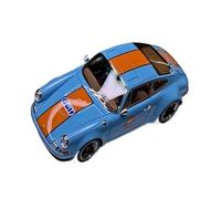 Modelo De Coche Vintage 1:43 para Porsche 911Kaege Retro Classic Modificado KRC Modelo De Coche Resina Modelo A Escala Coches De Juguete Azules Decoraciones De Mesa