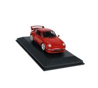 Modelo De Coche Vintage 1:43 para Porsche 993 RS Clubsport Modelo De Vehículo A Escala De Aleación Coche Retro Juguete Decoración Navideña Decoraciones De Mesa(Red)