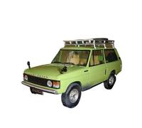 Modelo de Coche Vintage 1:43 para Range Rover Classic Vehículo Todoterreno Modelo Coche De Simulación Aleación RARA Adornos De Metal Decoraciones de Mesa(Green)