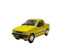 Modelo De Coche Vintage 1:43 para Suzuki Mighty 1985 K-Car Exhibición Modelo De Coche De Aleación Recuerdo Juguetes Escena Decoración Amarillo Decoraciones De Mesa