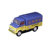 Modelo De Coche Vintage 1:43 para Toyopet SKB Bento Van Vehículo De Transporte Vehículo Azul Y Amarillo Hogar Dormitorio Mini Decoración Decoraciones De Mesa