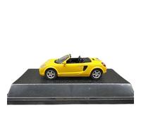 Modelo De Coche Vintage 1/43 para Toyota MR Convertible Amarillo Modelo Coche Aleación Vehículo Familiar Enfriador De Vino Decoración Exhibición Decoraciones De Mesa