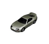 Modelo De Coche Vintage 1:43 para Toyota Supra A80 MK4 Modelo Coche De Aleación Dorada Adornos Recuerdo Exhibición De Aniversario Decoraciones De Mesa