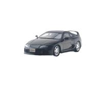 Modelo De Coche Vintage 1:43 para Toyota Supra RZ (1995) Modelo De Coche Resina Modelo De Recuerdo Coleccionable Juguete Exhibición Decoraciones De Mesa(Black)
