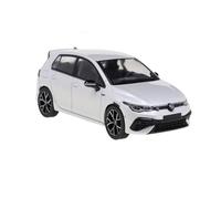 Modelo De Coche Vintage 1/43 para Volkswagen Golf 8R / Golf R32 (MK4) Modelo En Miniatura Decorativo De Aleación para Novio Decoraciones De Mesa(White)