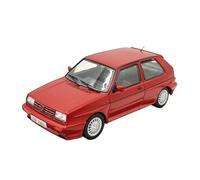 Modelo De Coche Vintage 1/43 para Volkswagen Golf G60 1989 Aleación Adornos Rojos Modelo De Coche Exhibición para Coleccionistas Entusiastas Decoraciones De Mesa
