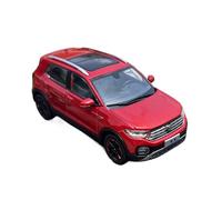 Modelo De Coche Vintage 1:43 para Volkswagen Tanying TACQUA Aleación Modelo Realista Coche Adornos De Metal Decoraciones De Mesa(Red)
