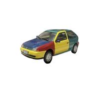 Modelo de Coche Vintage 1:43 para VW GOL Top 1996 AB9 Aleación Colorida Modelo Coche Coleccionable Raro Adornos Metálicos Estáticos Decoraciones de Mesa