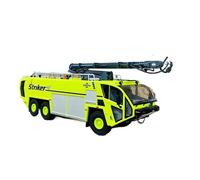 Modelo De Coche Vintage 1:50 para El Modelo Vehículo Ingeniería Fundición A Presión Simulación Camión Bomberos del Aeropuerto Oscar Striker 3000 Decoraciones De Mesa