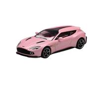 Modelo De Coche Vintage 1:64 para Aston Martin Vanquish Zagato Aleación Rosa Lindo Modelo De Coche Decoración A Pequeña Escala Decoraciones De Mesa