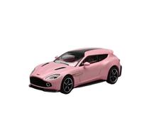 Modelo De Coche Vintage 1:64 para Aston Martin Vanquish Zagato Modelo Coche Aleación Rosa Estático Decorativo Envíale Un Mensaje A Un Novio Decoraciones De Mesa