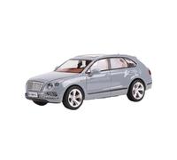 Modelo De Coche Vintage 1:64 para Bentley Bentayga Edición Coleccionista SUV Tricolor Aleación Coche Multicolor Interior Exhibición Decoraciones De Mesa(Gray)