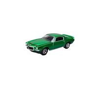 Modelo De Coche Vintage 1:64 para Chevrolet Camaro 6-1970 Serie De Coches Publicitarios Vintage Modelo De Juguete De Aleación Verde Raro Decoraciones De Mesa