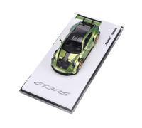 Modelo De Coche Vintage 1:64 para El Modelo De Coche De Resina Porsche 911 GT2RS Colección para Adultos Adornos De Cumpleaños Y Vacaciones Decoraciones De Mesa(Green)