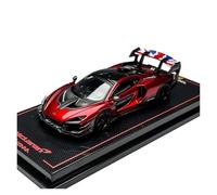 Modelo De Coche Vintage 1:64 para El Modelo De Coche Superdeportivo Aleación McLaren Senna GTR Fundido A Presión para Adultos para Jugar Decoraciones De Mesa