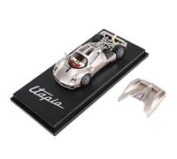 Modelo De Coche Vintage 1:64 para La Colección Expositores Oro Pagani Utopia Modelo Coche De Aleación Adornos De Exhibición para Sala De Estar Decoraciones De Mesa
