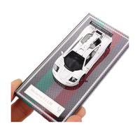 Modelo De Coche Vintage 1:64 para McLaren F1 LM Simulación De Resina Modelo De Coche Deportivo Juguete Colección Hogar Decoración Decoraciones De Mesa(White)