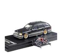 Modelo De Coche Vintage 1:64 para Mercedes-Benz E300 S124 Station Wagon Modelo De Coche De Aleación Escala Adornos Colección Sorpresa Decoraciones De Mesa