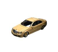 Modelo De Coche Vintage 1:64 para Mercedes-Benz E63 W211 Classic 4-Eyes Edición De Coleccionista Modelo De Coche Aleación Vitrina De Cocina Decoraciones De Mesa(Beige)
