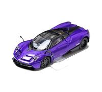 Modelo De Coche Vintage 1:64 para Pagani Fancy Coupe con Puertas ala Gaviota Que Se Pueden Abrir Y Cubierta Trasera Modelo De Coche De Aleación Decoraciones De Mesa