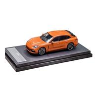 Modelo De Coche Vintage 1:64 para Porsche Panamera Turbo Sedan Shooting Brake Modelo Coche Aleación Coleccionable Decoraciones De Mesa(Orange)